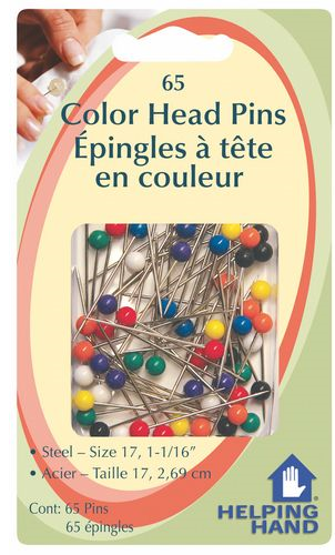 (image for) 65 Pc Color Head Pins