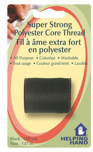 (image for) Thread Polyester Black