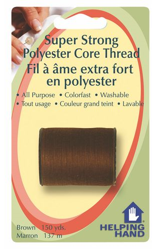 (image for) Thread Polyester Brown