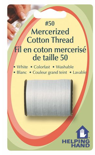 (image for) Thread Cotton Mercerized White