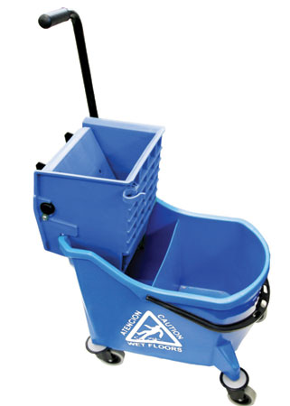 (image for) Mop Wringer Pail 36-Qt Side Bl