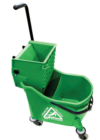 (image for) Mop Wringer Pail 36-Qt Side Gr