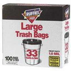 (image for) Trash Bag 33gl Ruffies 60bx