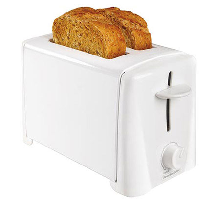 (image for) Toaster 2-Slice White - Click Image to Close