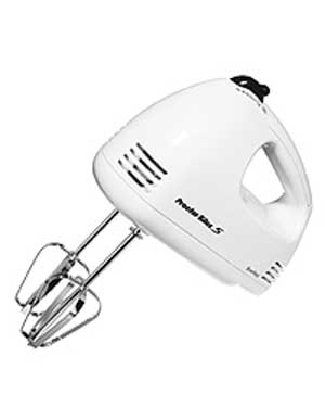 (image for) Hand Mixer 5-Spd White 100w