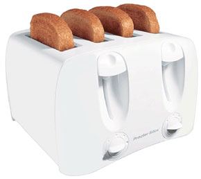 (image for) Toaster 4-Slice White