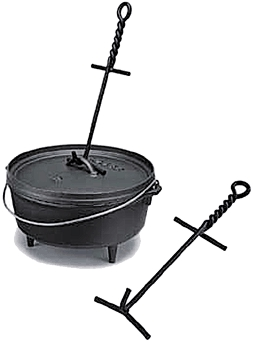 (image for) Lid Lifter Dutch Oven 15" Blk