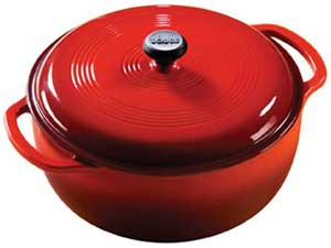 (image for) Dutch Oven 6-Qt Red Enamel