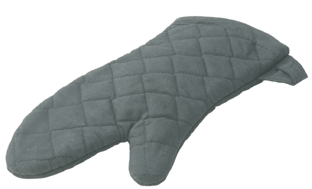 (image for) Oven Mitt Max Temp 13" Black