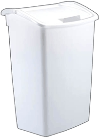 (image for) Wastebasket 45-Qt Dual-Action