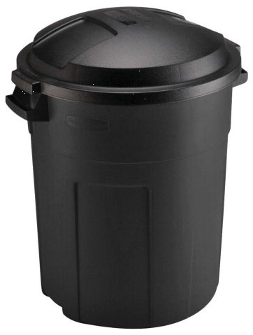 (image for) Trash Can 20-Gal Roughneck Blk