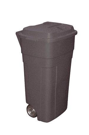 (image for) Trash Can 34-Gal Wheeled Black
