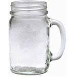 (image for) Mug Mason Jar Plain 16 Oz - Click Image to Close