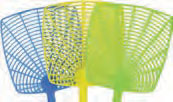 (image for) Fly Swatter Plastic 3 Pack