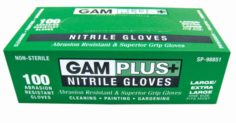 (image for) Gloves Nitrile Lg/Xl 100/Bx