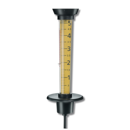 (image for) Rain Gauge 5" Jumbo/Thermometr