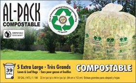 (image for) Lawn/Leaf Bag 39gl Houston 5bx