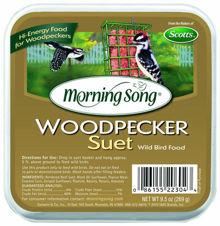 (image for) Suet Cake Woodpecker Morn Song