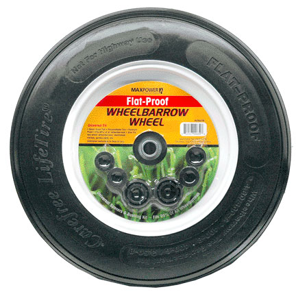 (image for) Wheelbarrow Tire Flat Proof