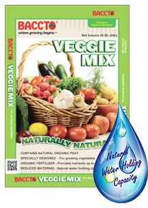 (image for) Planting Mix Baccto Veggie Mix