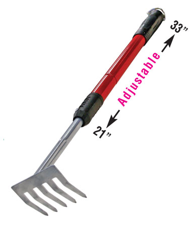 (image for) Rake Level Head 32" Tel Handle