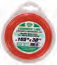 (image for) Trimmer Line .105"x30' Red