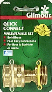 (image for) Quick-Coupler Male-Femle Brass