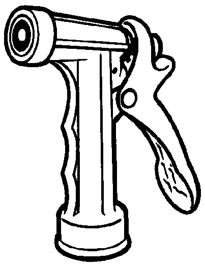 (image for) Nozzle Med-Size Hose Poly