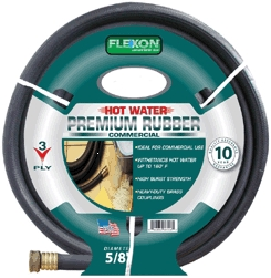 (image for) Hot-Water Hose 25' Black