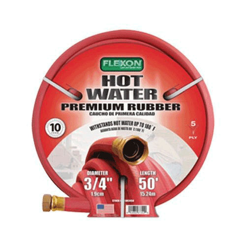 (image for) Hose 3/4" X 50' Hot Water Rubr