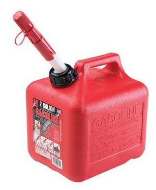 (image for) Gasoline Cans; Plastic, Metal, Kerosene