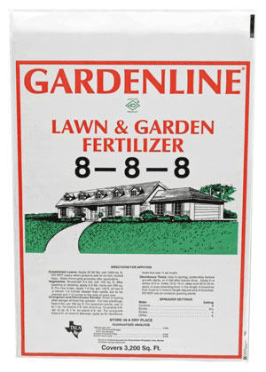 (image for) Fertilizer 8-8-8 40# Garden Ln