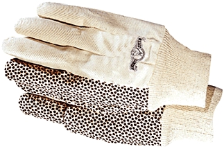 (image for) Gloves Pvc Dot/Cotton Lg