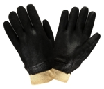 (image for) Gloves Pvc W/Knit Wrist - Click Image to Close