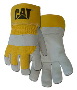(image for) Gloves Top-Grain Yllow-Palm Lg