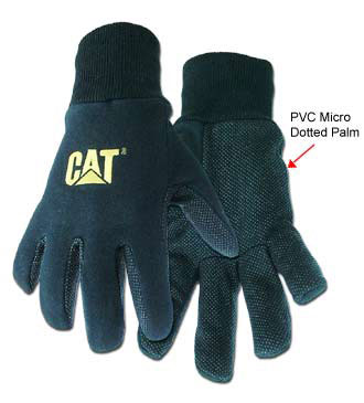 (image for) Gloves 10 Oz Black Jersey Lg
