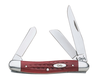 (image for) Knife Old Red Bone Med Stockma