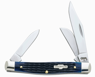 (image for) Knife Blue Bone Med Stockman