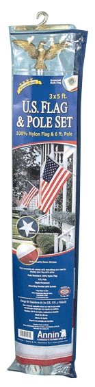 (image for) Flag Nylon Prem Set Us W 6'Pl