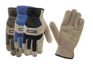 (image for) Gloves Adult Suede Cowhide Med