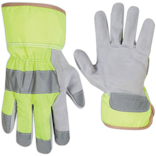 (image for) Glove Safety Cuff Hiviz Lg