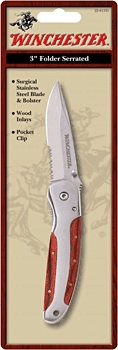 (image for) Knife 3" Clip S/E Wood-Inlay