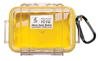 (image for) Case Micro W/Liner Yellow/Clr - Click Image to Close