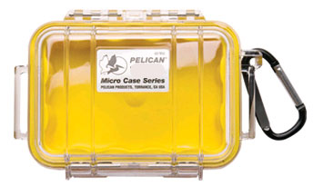 (image for) Case Micro W/Liner Yellow/Clr - Click Image to Close