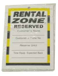 (image for) Rental Tags "reserved" 50/Pk