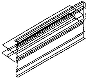 (image for) Label Holder Peghk Splk 2x1.25