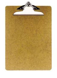 (image for) Store Supplies: Clipboards, Pad Holders