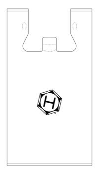 (image for) Plastic Bag Sm Handy Logo 1m