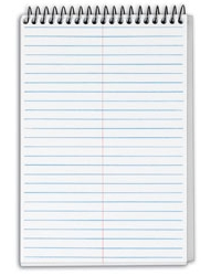 (image for) Store Supplies: Paper, Pads, Spiral, Notebook